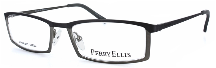Perry Ellis 907 Eyeglass Frame in Gunmetal